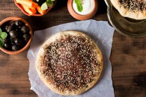 zaatar-manakish