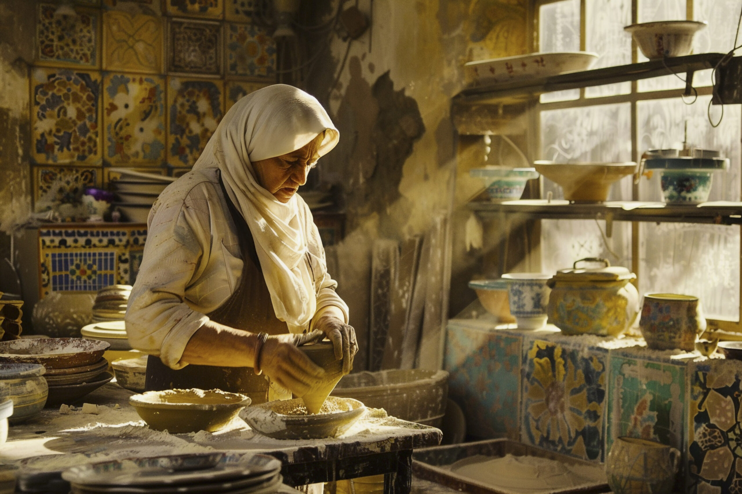 la artesanía árabe