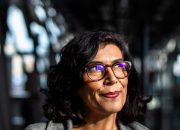 Nadia Khiari, alias Willis from Tunis, dessinatrice de presse. Gare de Montpellier, le 08 Janvier 2025